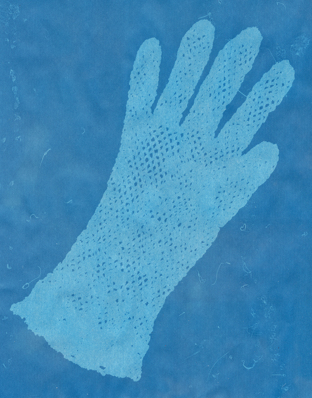 cyan glove